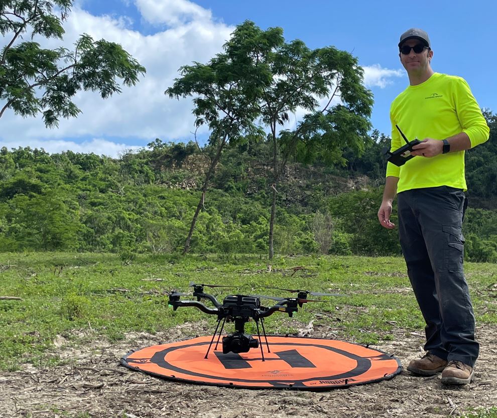 David with the Freefly Astro in Puerto Rico | Drone LiDAR for Land Development & Surveying | That Drone Guy