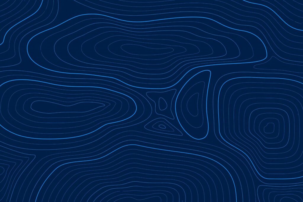 blue topo